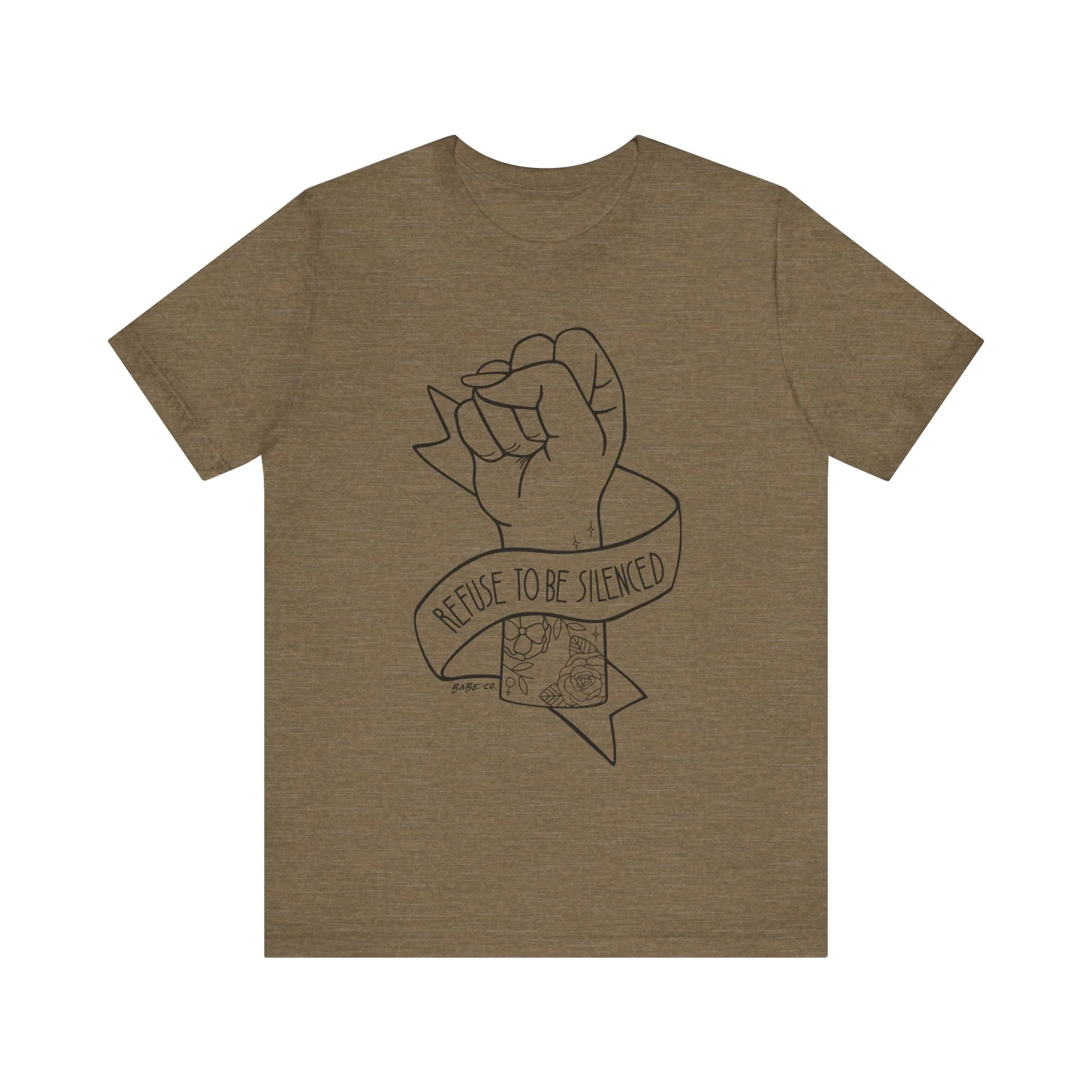Refuse to be Silenced - Unisex Tee - Image 5