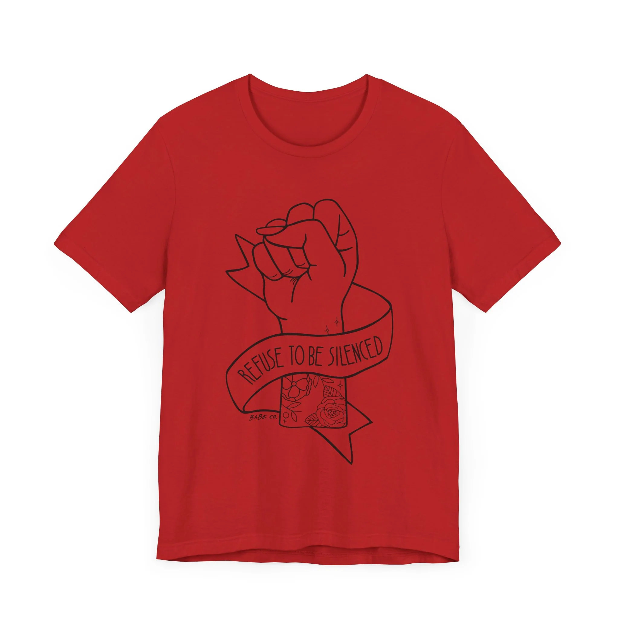 Refuse to be Silenced - Unisex Tee - Image 55