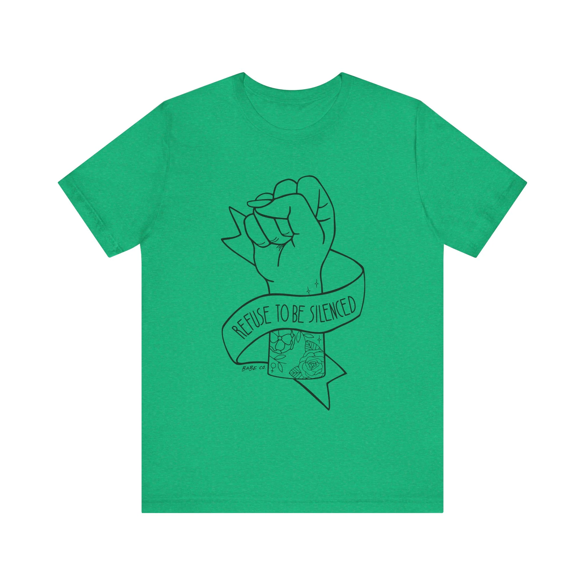 Refuse to be Silenced - Unisex Tee - Image 6