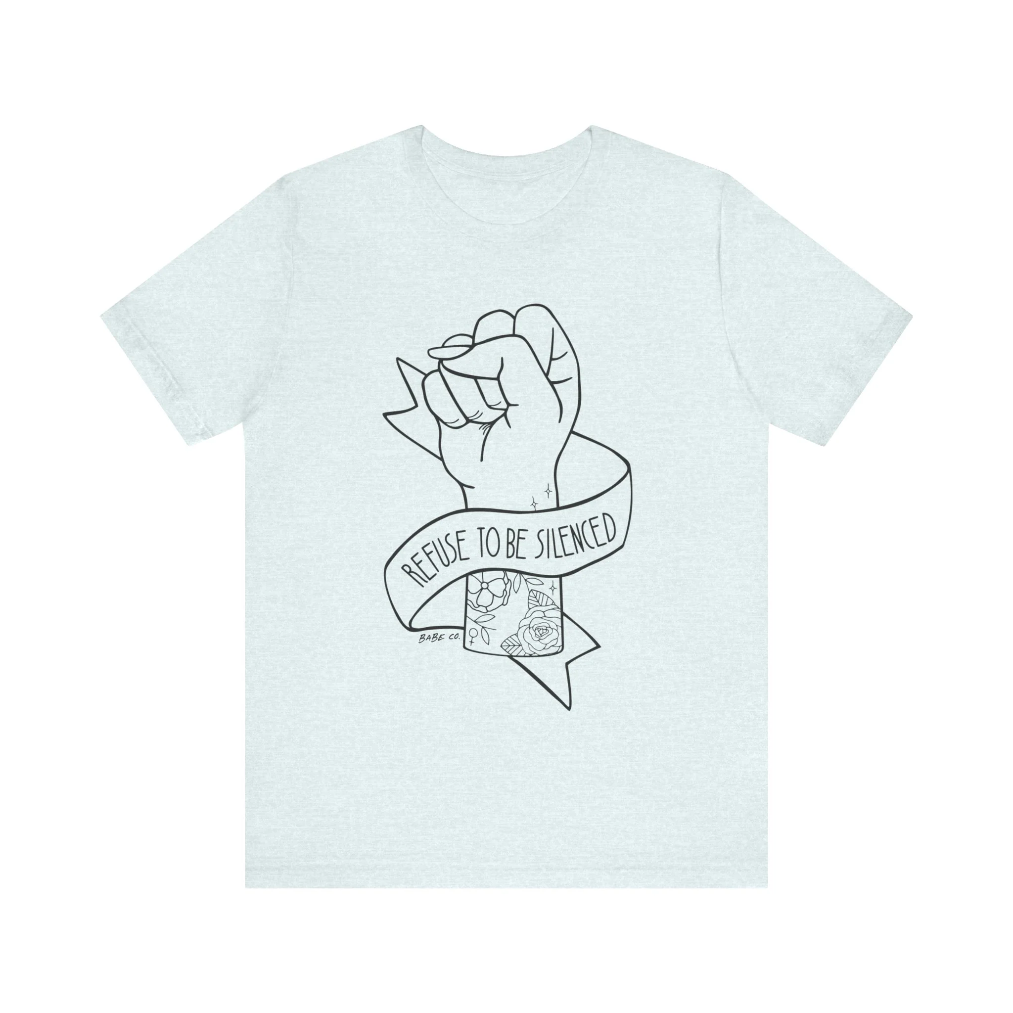 Refuse to be Silenced - Unisex Tee - Image 7