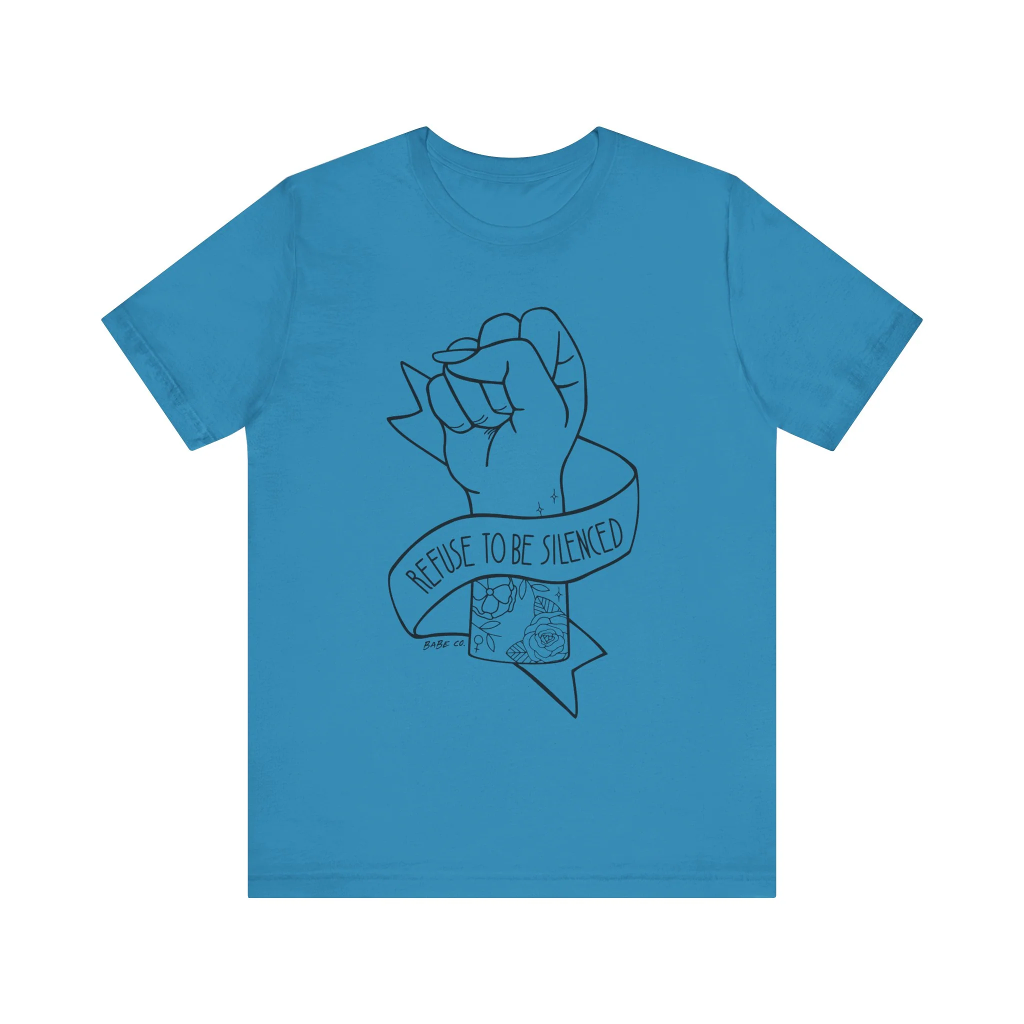 Refuse to be Silenced - Unisex Tee - Image 8