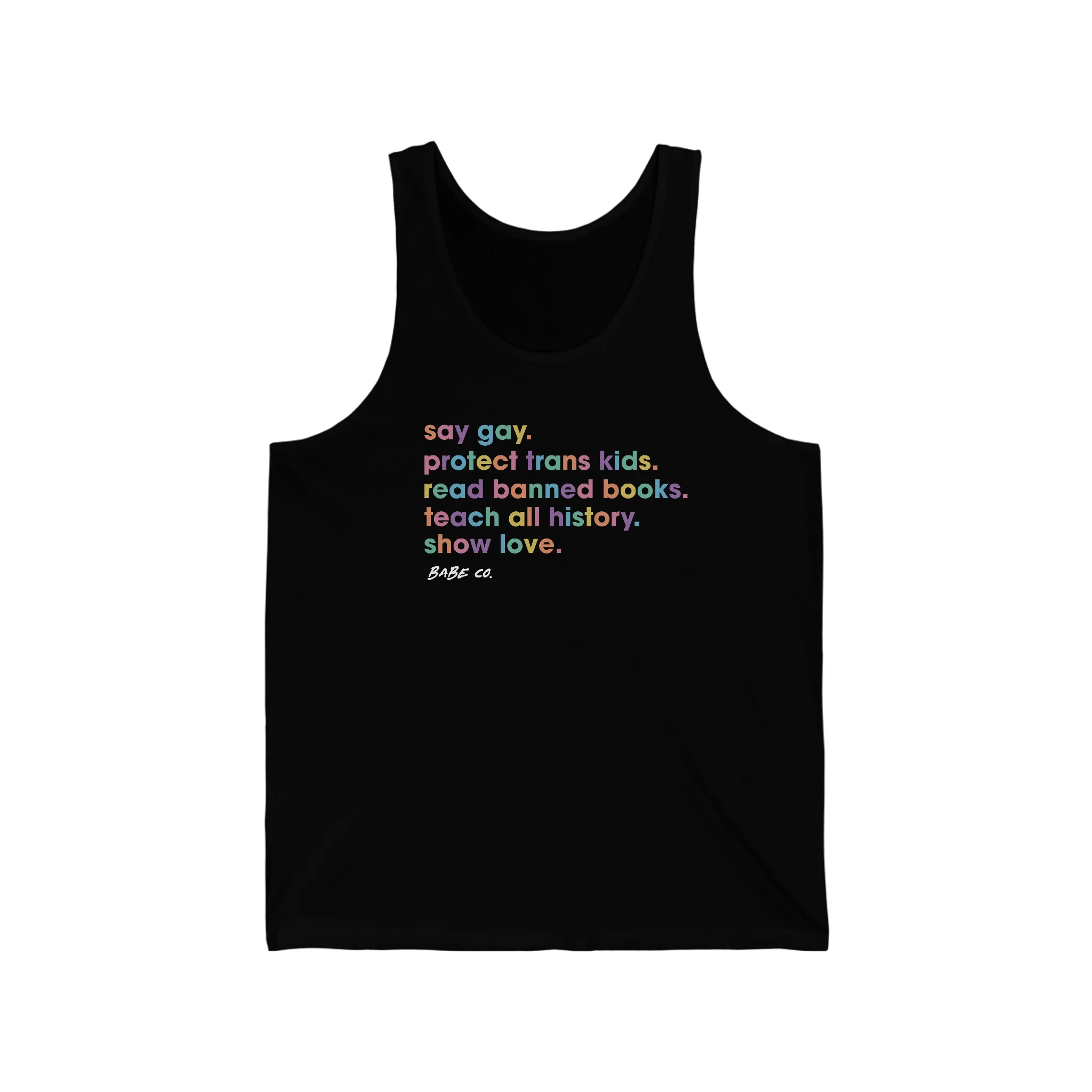Say Gay - Unisex Tank - Image 3