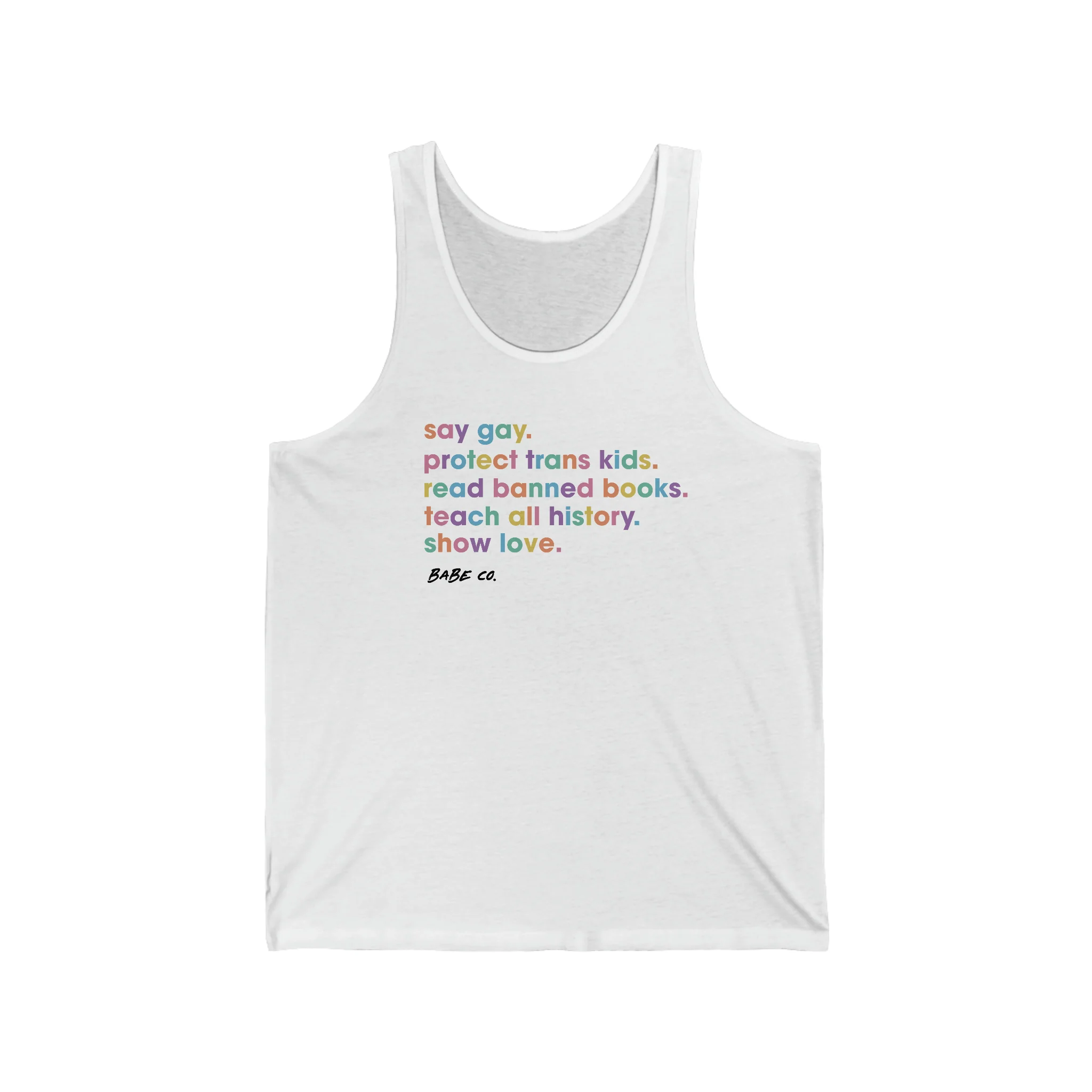 Say Gay - Unisex Tank - Image 8