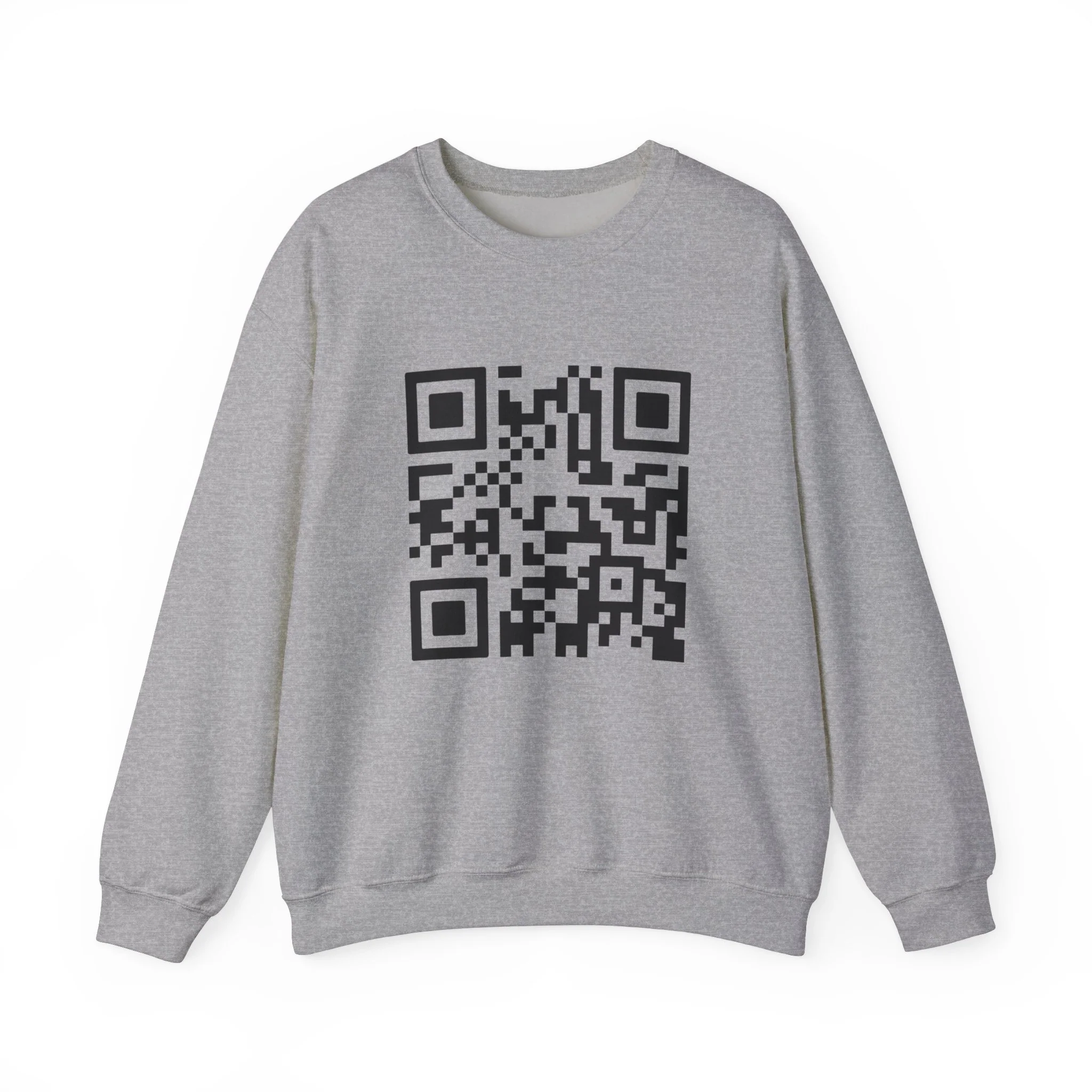 Secret Women's Health QR Code - Unisex Crewneck Sweatshirt - Image 3