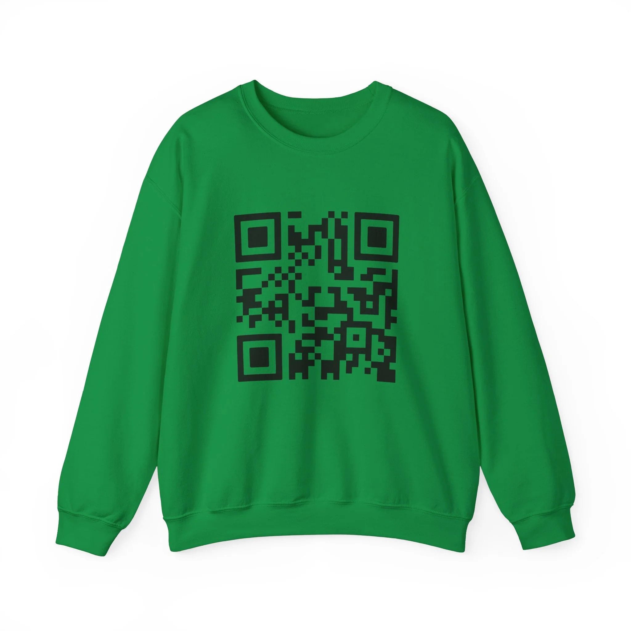 Secret Women's Health QR Code - Unisex Crewneck Sweatshirt - Image 5