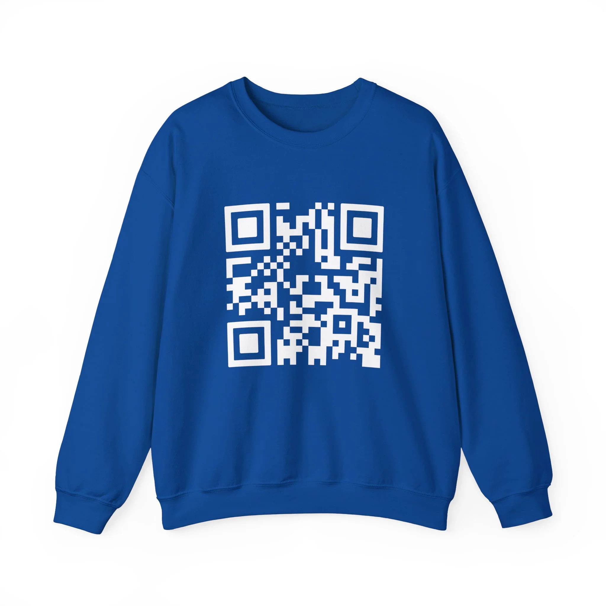 Secret Women's Health QR Code - Unisex Crewneck Sweatshirt - Image 7