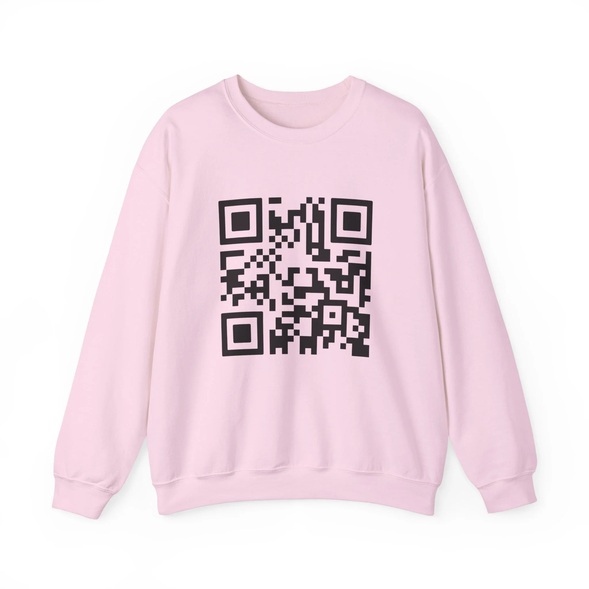 Secret Women's Health QR Code - Unisex Crewneck Sweatshirt - Image 8