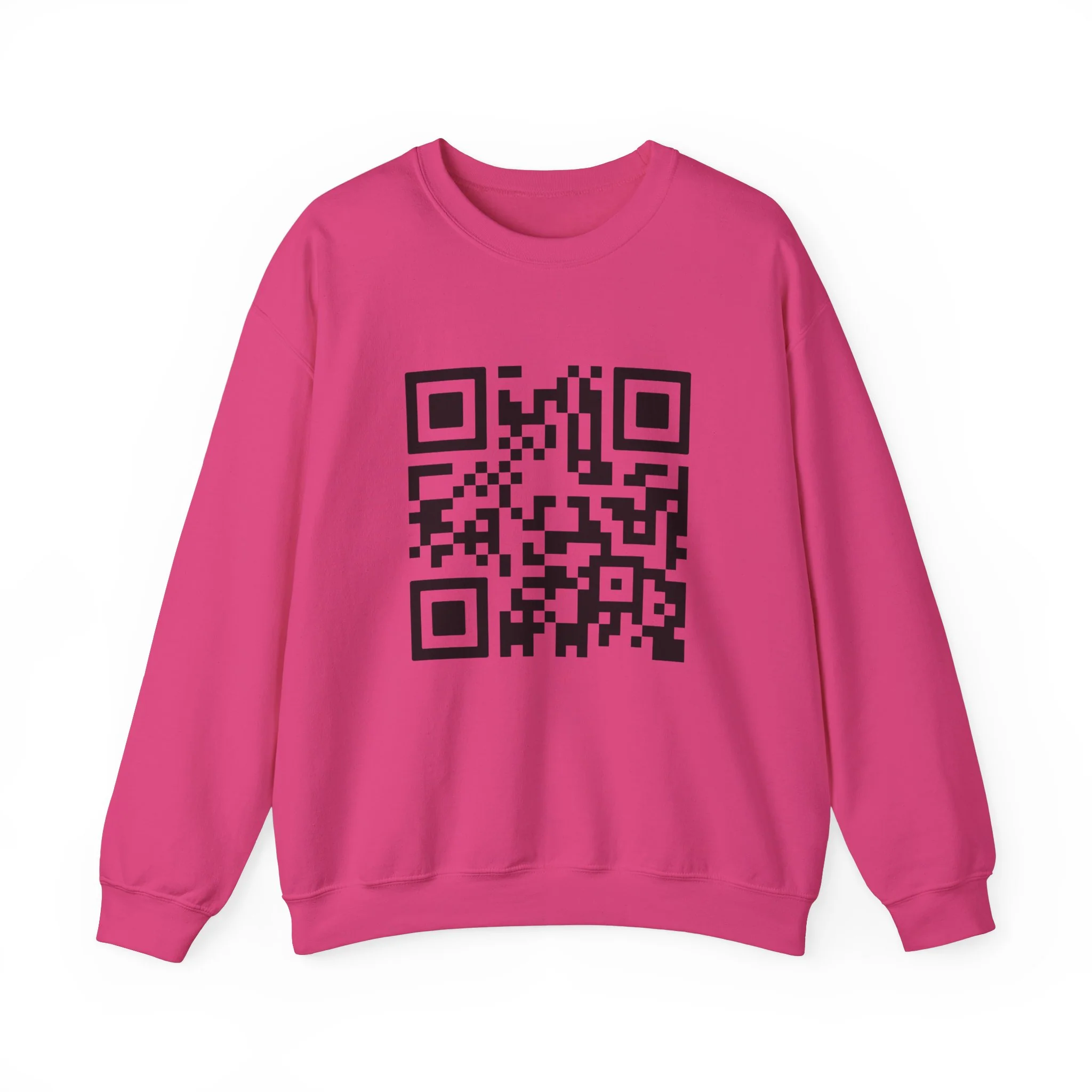 Secret Women's Health QR Code - Unisex Crewneck Sweatshirt - Image 9