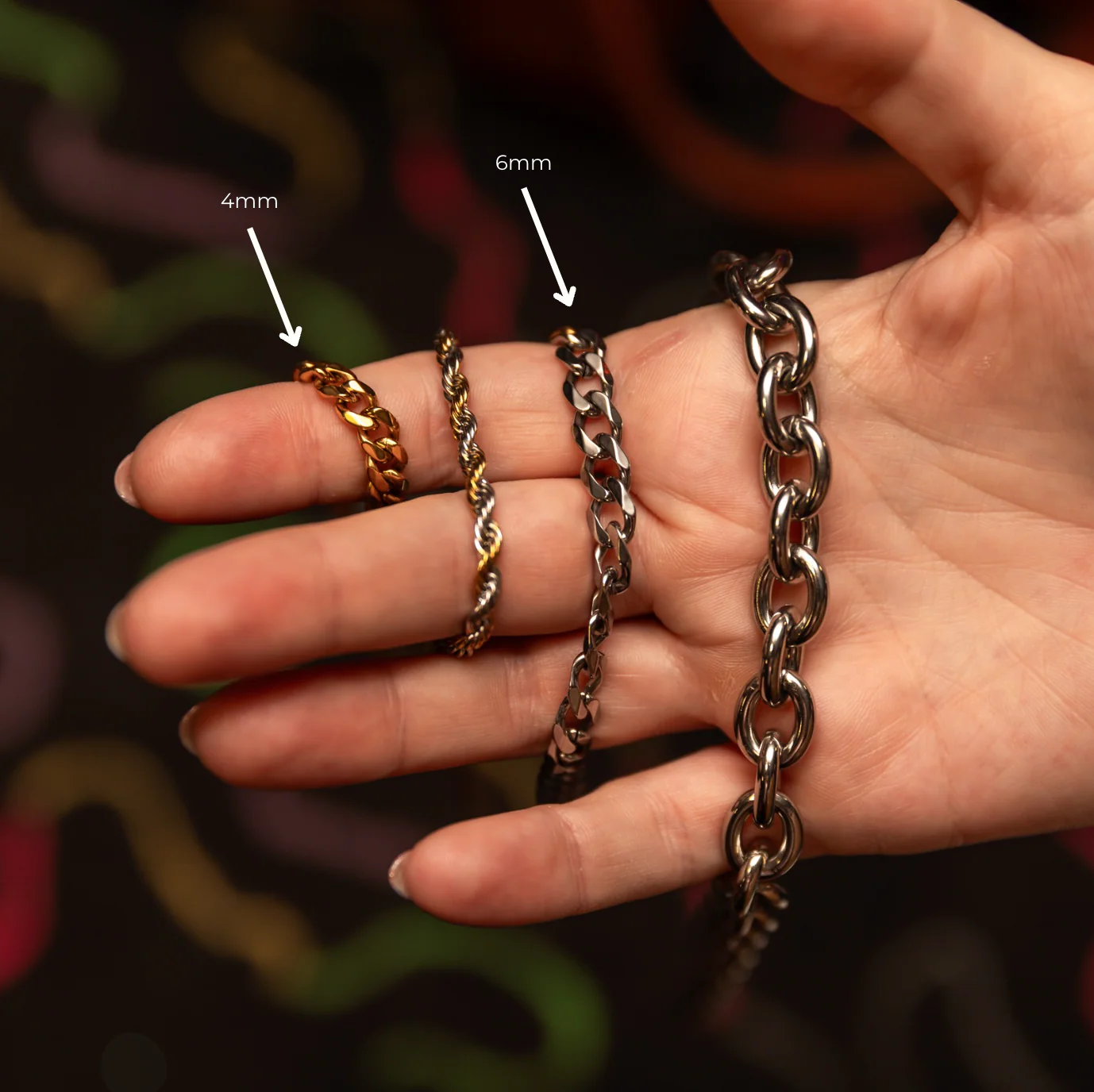 Solid Curb Chain - LaurellaDeville x Babe Co. - Image 3