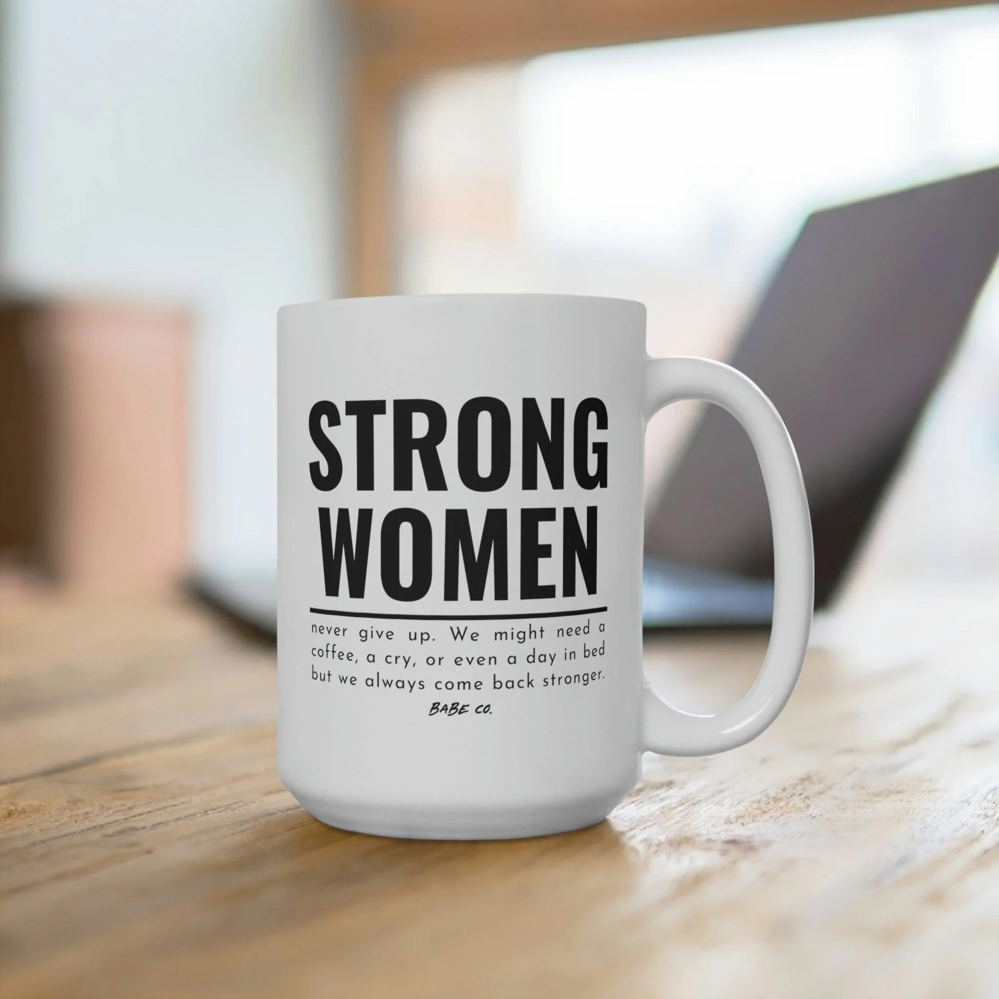 Strong Women - 15 oz Mug - Image 4