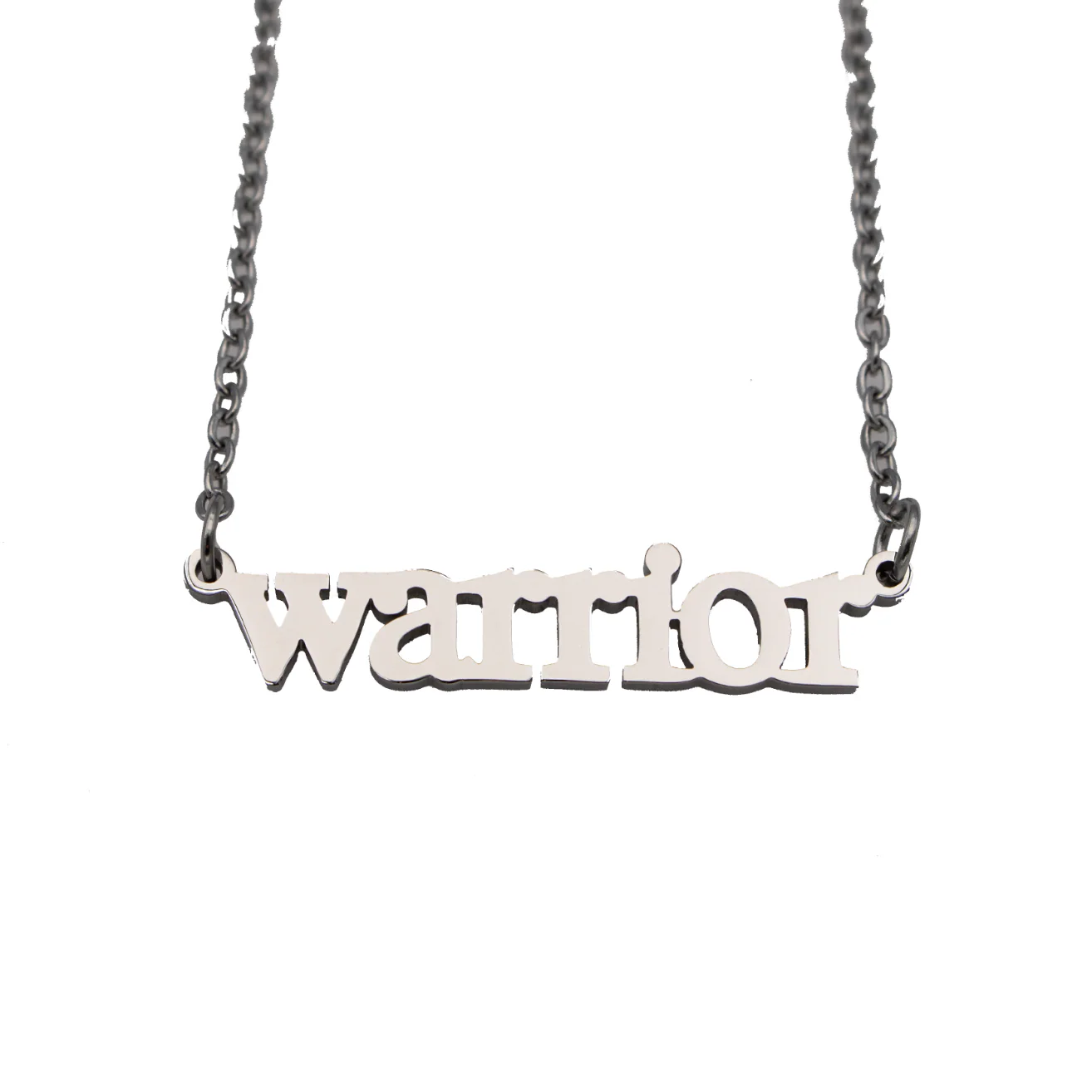 Warrior Cutout Necklace - Image 3