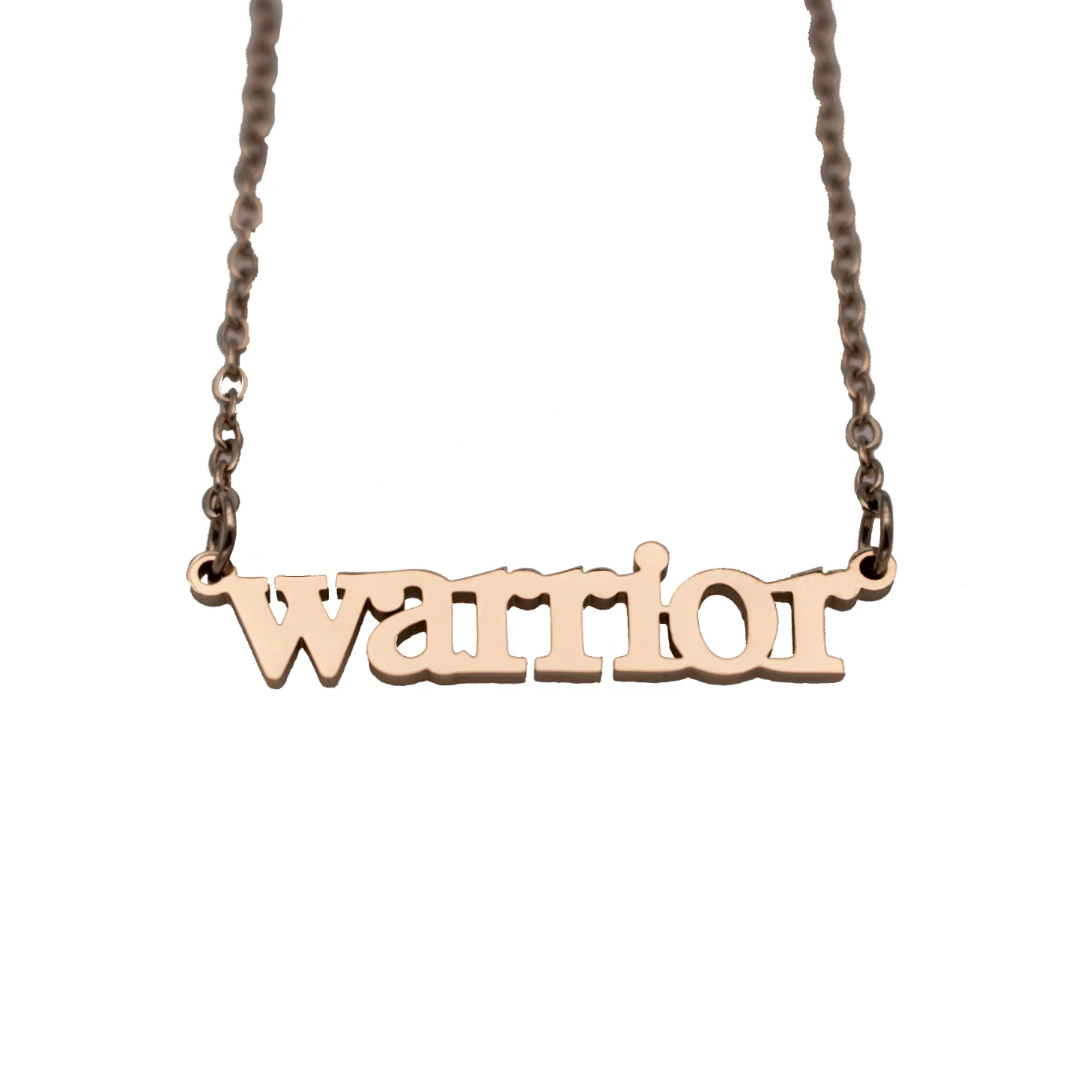 Warrior Cutout Necklace - Image 4
